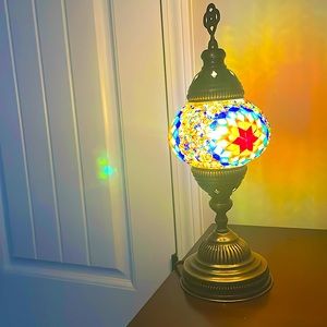 Turkish Mosaic Moroccan Table/desk Lamp ❤️